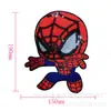 Patch Bordado Capitão América com Lantejoulas Impressas, Patch de Tecido Bordado, Patch Bordado com Lantejoulas, Acessórios para Roupas