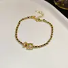 Pulsera de Calabaza Flor de Zirconia, Lujo Ligero y Sensación de Alta Gama, Moderna y Exquisita, Joyería Versátil con un Diseño Único