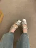Sapatos Femininos Chuyuji Retro Francês Salto Alto Mary Jane com Laço 2026 Verão Novos Sapatos de Couro