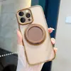 Adecuado para iPhone18Promax Funda de Teléfono con Soporte Magnético Giratorio Acabado Mate Apple 17 Sensación de Alta Gama 16 Cubierta Anti-Caídas