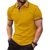 Camisa POLO para Hombre 2026 con Estampado Digital 3D, Moda Europea y Americana Transfronteriza Estilo Clásico, Dropshipping de Comercio Exterior