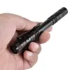 Lanterna de Mão Forte em Formato de Caneta Xpe Transfronteiriça Mini Lanterna LED de Luz Branca e Luz Roxa Lanterna Pequena com Clipe na Bateria