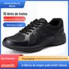 Tênis de Treino Primavera e Outono Masculino Preto Tênis de Treino Físico Tênis de Treino de Bombeiro Tênis Esportivo para Patrulha de Serviço Tênis de Corrida