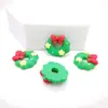 Funda de Teléfono de Reno de Santa Claus de Dibujos Animados Mediana Accesorios para el Cabello diy Material de Resina Accesorios Navideños