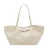 Bolsa Tote de Design Exclusivo de Alta Qualidade, Bolsa Cesta Estilo Coreano Ins, Bolsa de Ombro Retro Versátil e Estilosa