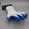 Guantes de protección laboral con revestimiento de nitrilo, hilo de nailon de 13 pines, impregnados en pegamento, para trabajos en obra, regalos transfronterizos.
