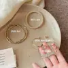 Set vintage de pulseras apilables doradas para mujer, estilo bohemio vacacional, pulseras de declaración de nicho, joyería exagerada