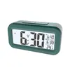 Reloj Despertador Inteligente LCD Multifunción Luz Nocturna Reloj Electrónico Inteligente Operación Silenciosa Función de Repetición Reloj Inteligente Específico para Estudiantes