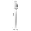 Vajilla de acero inoxidable portuguesa amazónica transfronteriza Cuchillo, tenedor y cuchara dorados adecuados para hotel restaurante cuchillo para carne, tenedor y cuchara