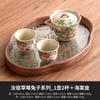 Tetera Ruyao Linda de Conejo Fresa de Fábrica Taza de Té Juego Pequeño de Alta Gama para el Hogar para Hacer Té Juego de Té Kung Fu Una Tetera Dos Tazas