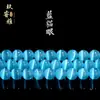 Jiuruiya Cristal Azul Médio Olho de Gato Pedras Soltas Pedras Redondas Pedra Olho de Gato Azul Pedras para Joias DIY Produtos Semi-Acabados Atacado