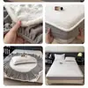 Lençol de Cama Ajustável de Veludo Leite com Padrão Esculpido, Capa de Cama com Cobertura Total de 360 Graus Meticulosamente Projetada, Antiestático, Grau Materno e Infantil, Macio e Quente
