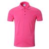Camisa Publicitaria de Algodón Piqué, Camisa Polo Cultural, Ropa de Trabajo con Impresión de Logo, Camisa de Manga Corta sin Planchar con Cuello Estampado