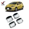 Adecuado para Toyota 21 Aqua Modificado Protector Decorativo de Tazón de Puerta Exterior Pegatina Mxp Suministros Automotrices Especiales Tazón de Puerta