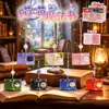 Nuevo producto: Caja Misteriosa Colgante Libro Mágico Miau Miau, Figura de Dibujos Animados Creativa, Linda Decoración para Mochila, Llavero Colgante Regalo