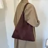 Bolso de hombro retro de gamuza 2026 transfronterizo, elegante y versátil, con un diseño relajado y gran capacidad, perfecto como bolso de mano para el trabajo