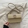 2026 Nuevo Exquisito Bolso de Mano para Mujer Tejido de Paja con Decoración de Correa, Gran Capacidad, Sencillo y Elegante, Adecuado para Llevar en la Mano, al Hombro y Cruzado