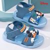 Chinelos Infantis Disney, Sandálias Novo Estilo Verão para Meninos, Sandálias Impermeáveis de Sola Macia Antiderrapante para Interior com Furos