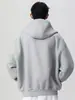 Sudadera cárdigan para hombre estilo callejero americano, nueva sudadera chaqueta casual versátil holgada vintage de moda otoño/invierno 2026