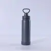 Tetera espacial portátil para deportes europea y americana de Amazon transfronteriza, taza térmica de acero inoxidable 304, tetera de senderismo portátil para exteriores