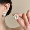 Pendientes Irregulares de Aleación Dopamina para Primavera y Verano para Mujer, Pendientes Dulces de Diseño de Nicho, Accesorios para Orejas Muy Hermosos y Únicos