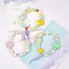Pulsera de cerámica pintada a mano de nuevo color Jingdezhen con peces para hombres y mujeres regalo para estudiantes pulsera de joyería de cerámica joyería al por mayor