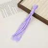 Cordão Colorido de Renda para Celular, Corda Trançada Artesanal DIY, Corda com Pingente de Boneca, Acessórios de Cordão para Chaveiro e Bolsa