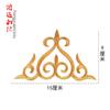Triângulo Ouro e Prata Bordado Xiangyun Adesivo de Tecido Palco Ópera Fantasia Antiga Roupa Padrão Decorativo Bordado Dourado Flor Quente