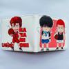 Liuchuan Arce Cerezo Camino slam dunk billetera corta unisex voleibol junior monedero PU billetera