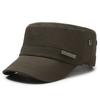 Sombrero de Exterior para Hombre Sencillo Combinable Gorra Plana Casual Primavera y Otoño Nuevo Gorra Estilo Coreano para Hombre Sombrero para el Sol con Visera