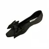 2026 Nuevos Zapatos de Tacón Alto de Punta Cuadrada Stiletto Elegantes Adelgazantes Moda Francesa Sexy Hermosos de Seda Individuales para Mujer