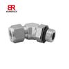 Cotovelo 45 graus Sevelock Swagelok com rosca reta SAE/MS para posicionamento (ST)400-5-4ST