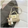 Bolso Retro Simple Estilo Coreano Bolso Cuadrado Pequeño Bolso de Mujer 2026 Primavera Nuevo Estilo Bolso de Hombro Único Cruzado con Textura para Mujer