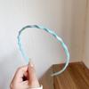 Diadema para Mujer Verano de Alta Gama Perla Pelo Presionado Diadema de Viaje Combinable Horquilla Nuevo Tocado Accesorios para el Cabello que Reducen la Edad
