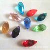 Xingtai Cristal Cuentas Sueltas Accesorios para Joyería DIY Cuentas de Goteo Alas de Libélula Tocado Accesorios para Ropa Agujero Cruzado Cuentas de Gota de Agua