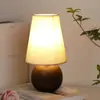 Mooli home lámpara de escritorio pequeña de jade natural lámpara de escritorio estilo crema francés lámpara de mesita de noche de dormitorio lámpara de mesa decorativa