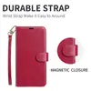 Adecuado para Uso Transfronterizo, Funda tipo Flip Cover para iPhone 17 Air con Ranura para Tarjeta, Cartera Apple 16, Soporte de Material Cristalino, Funda de Cuero para Teléfono Móvil