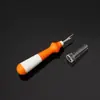 Nuevo estilo pelacables pelacables ahorrador de mano afilado multicolor pelacables recubierto de pegamento cortador de hilo para punto de cruz accesorios de costura