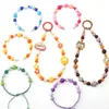 Contas Redondas de Acrílico de Cor Sólida 4-10mm para Pulseiras, Colares, Acessórios de Joias Artesanais DIY e Kits de Material