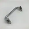 Puxador boutique LS506 de aço inoxidável, puxador dobrável em U de aço inoxidável, puxador para porta de armário