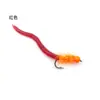 Wy1087 Lombriz Lombriz Lombriz Retorcida Mosca Señuelo para Pesca con Mosca Señuelo Artificial Mosca