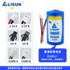 LISUN Lixing ER26500 Medidor de flujo de gas PLC Control industrial Internet de las cosas No. Paquete de 2 baterías de litio tipo C de 3,6 V