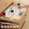 Caja de almacenamiento con divisores para cajón, con divisores ajustables integrados, adecuada para organizar joyas, cosméticos y artículos varios en un escritorio o en un dormitorio