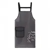 Delantal de Cocina para Cocinar, Delantal Impermeable sin Mangas, Catering, Productos Acuáticos, Tienda de Mascotas, TPU Translúcido, Falda de Trabajo Lavable