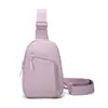 Bolso cruzado de un solo hombro de nicho transfronterizo nuevo, bolso de pecho de nailon, bolso pequeño deportivo y de ocio para exteriores y ciclismo, bolso para teléfono móvil, comercio exterior