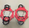 Crampons de silicone para comércio exterior para escalada na neve, montanhismo, esportes ao ar livre, crampons de TPE, capas antiderrapantes para sapatos, crampons de todos os tamanhos