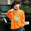 Camiseta de Ropa Interior Nueva Modelo Otoño e Invierno 2026 para Niños Niños, Camiseta de Manga Larga de Algodón Puro de Dibujos Animados para Bebé Niño