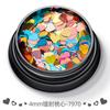 Venta al por mayor transfronteriza de lentejuelas de 4 mm para decoración de uñas, joyas, brillo láser, slime, esmalte de uñas, pegamento, materiales hechos a mano para bricolaje