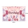 Cenário de Aniversário Amazon Transfronteiriço Suprimentos de Decoração de Festa Bandeira de Pátio Decoração Banner de Foto Bandeiras com Fotos