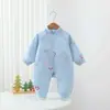 Ropa de Bebé Otoño Pelele para Bebé Primer Cumpleaños Meses Pequeños Abrigo Ropa de Otoño Gateador para Recién Nacido